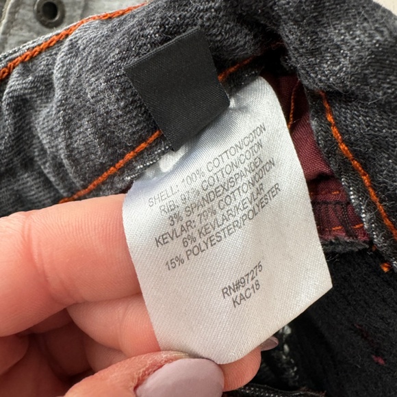 Shift Riding Pants Jeans Size 32 Kevlar Reinforced, Motorcycle Gear, Bike - Picture 7 of 8